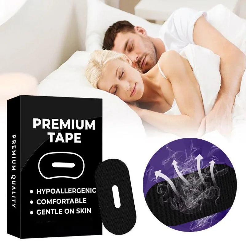 Mouth Tape Sleep Strips – Stop Snoring & Sleep Better (30pc/50pc)