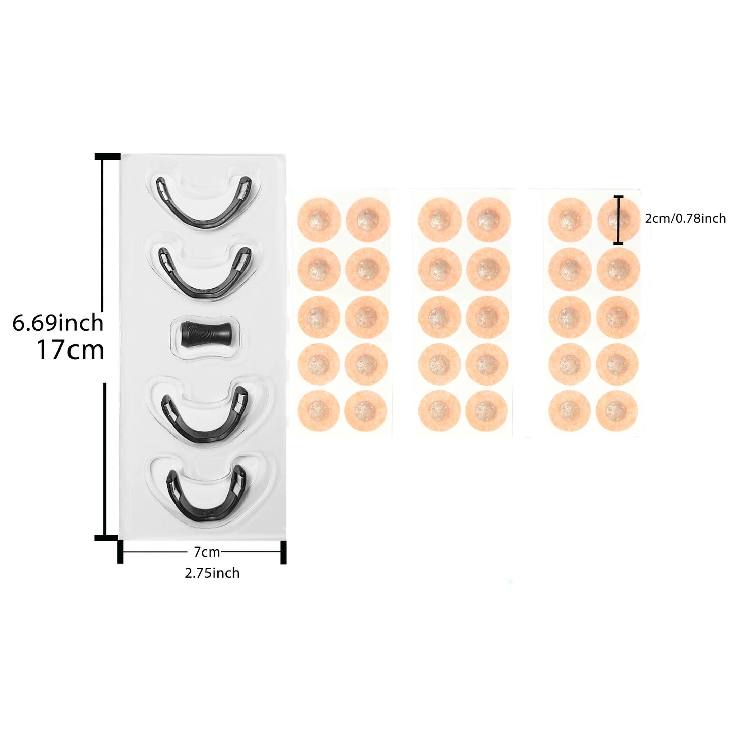 Magnetic Nasal Breathing Dilators – Reduce Snoring & Improve Sleep