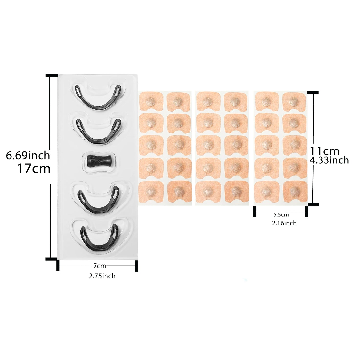 Magnetic Nasal Breathing Dilators – Reduce Snoring & Improve Sleep