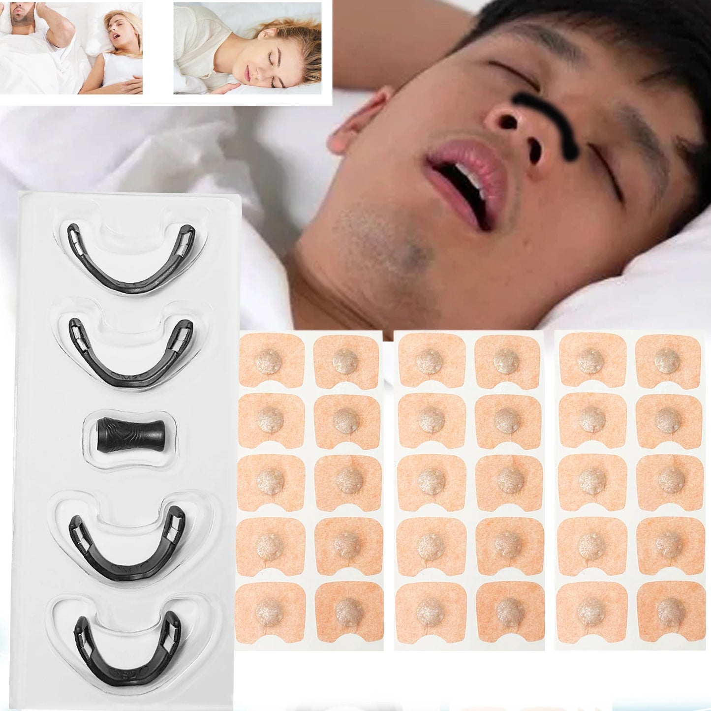 Magnetic Nasal Breathing Dilators – Reduce Snoring & Improve Sleep